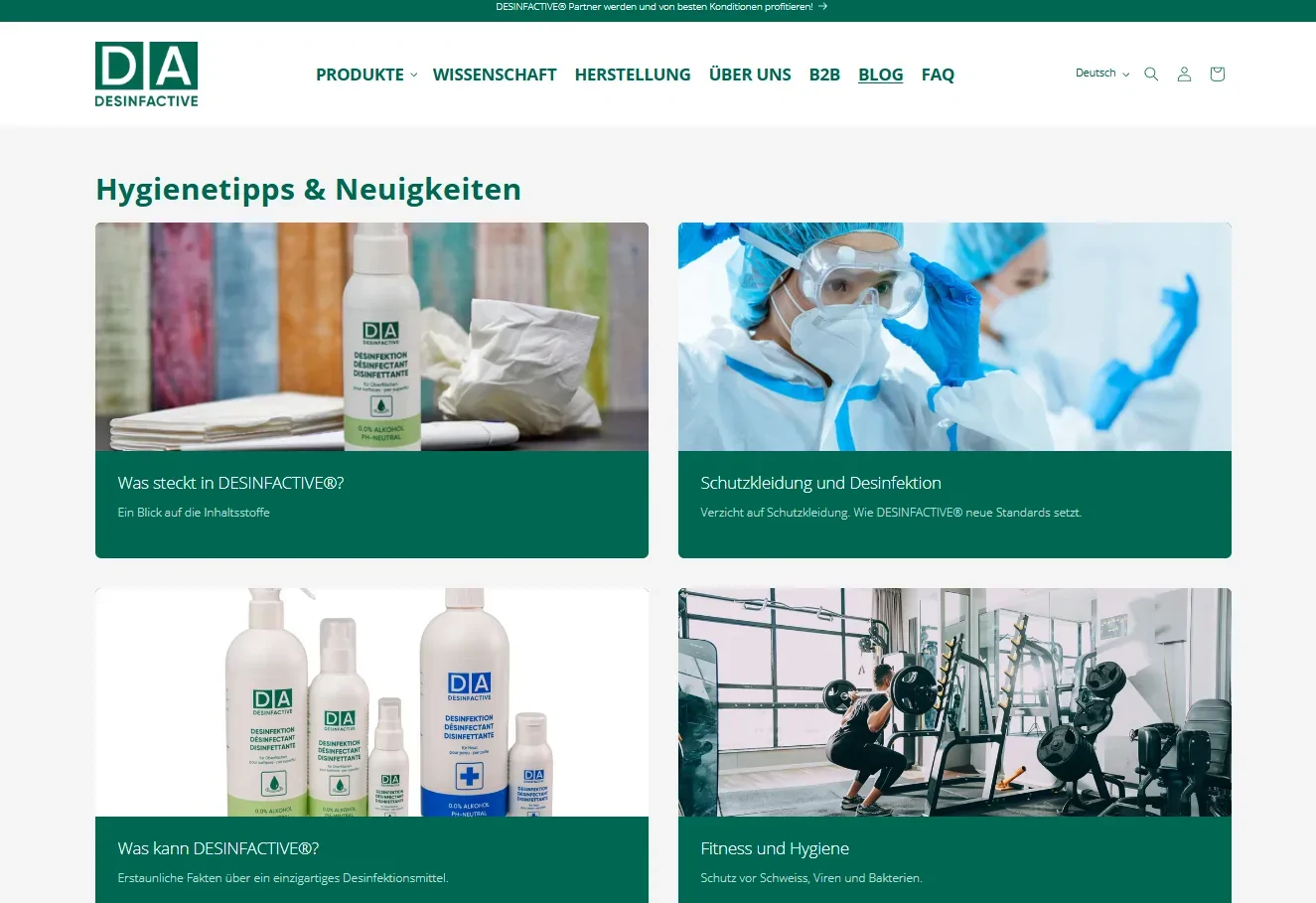 Umsetzung von Adobe XD Design in Shopify-Frontend